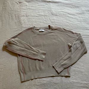 Aritzia Babaton Cotton Cashmere Blend Sweater | Like New